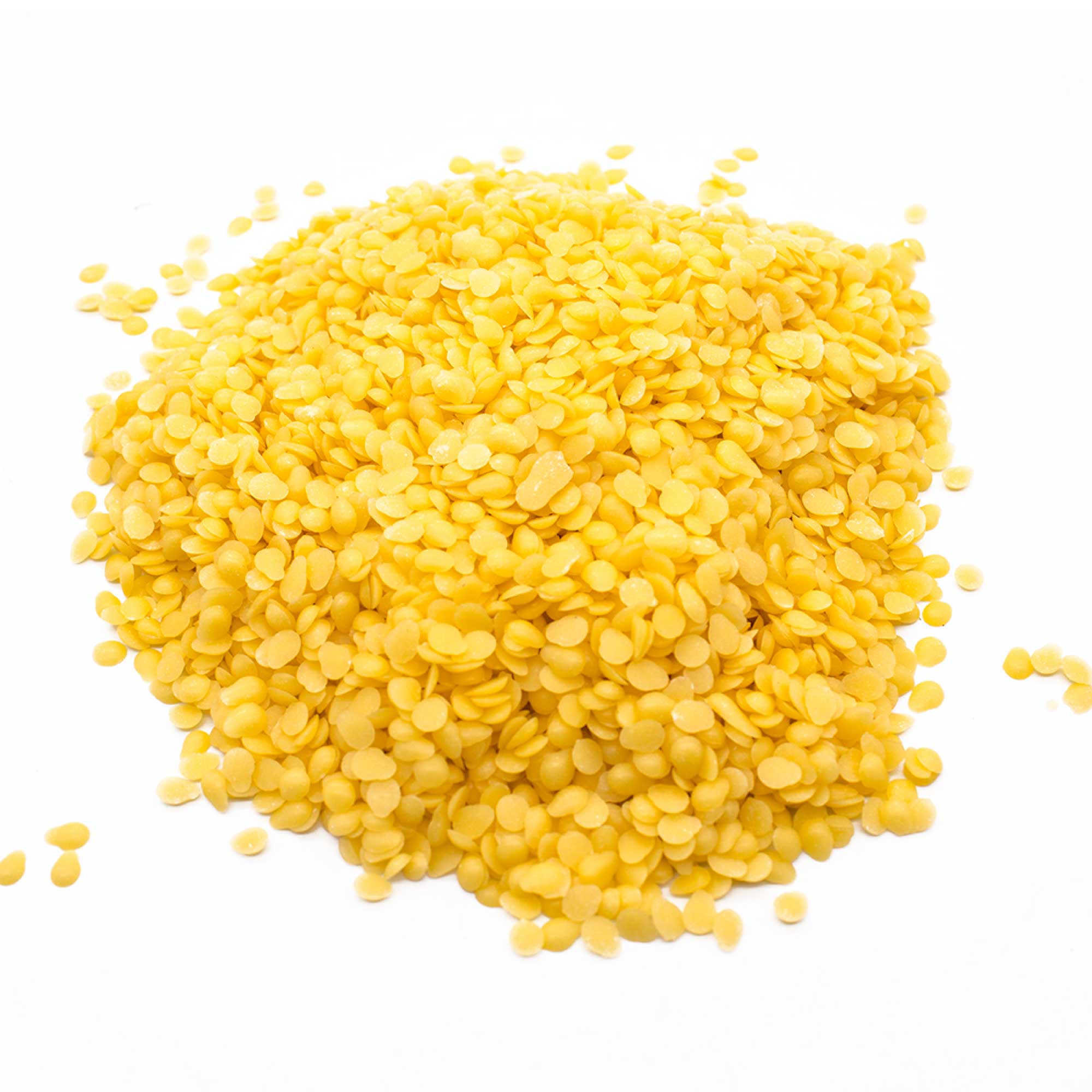 1kg Orku Organic Beeswax Pellets Yellow - Cosmetic Grade Quality Pure Bees Wax