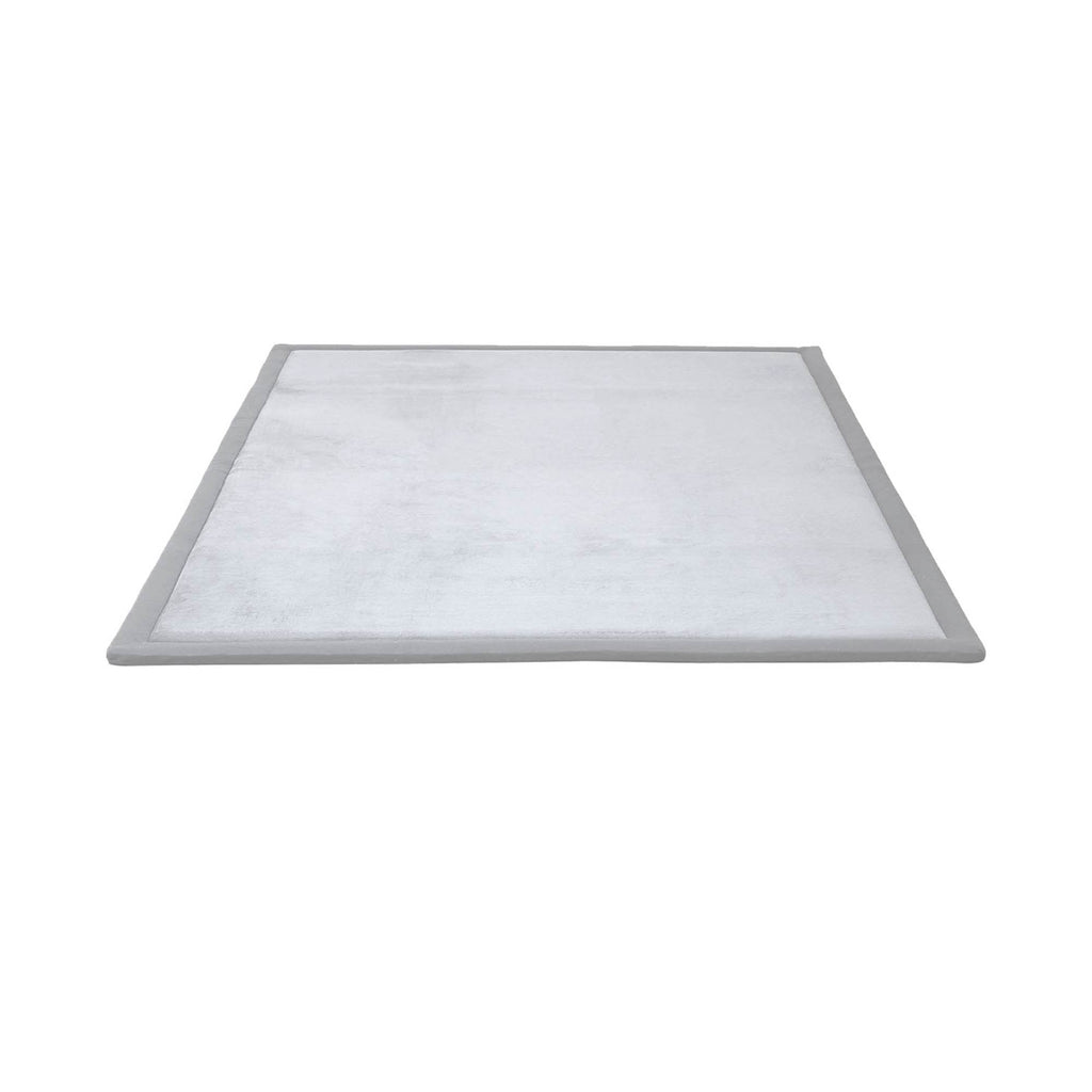Kitchee Kids Foam Floor Play Mat 200x200cm – Padded Thick Soft Tatami Style Grey