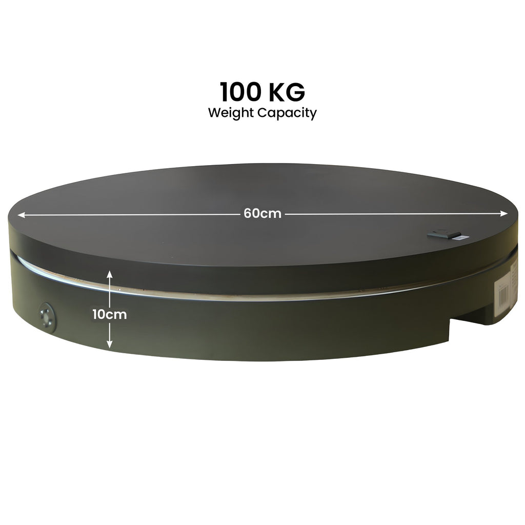 Christabelle 60cm 100kg Commercial-grade Electric Display Turntable