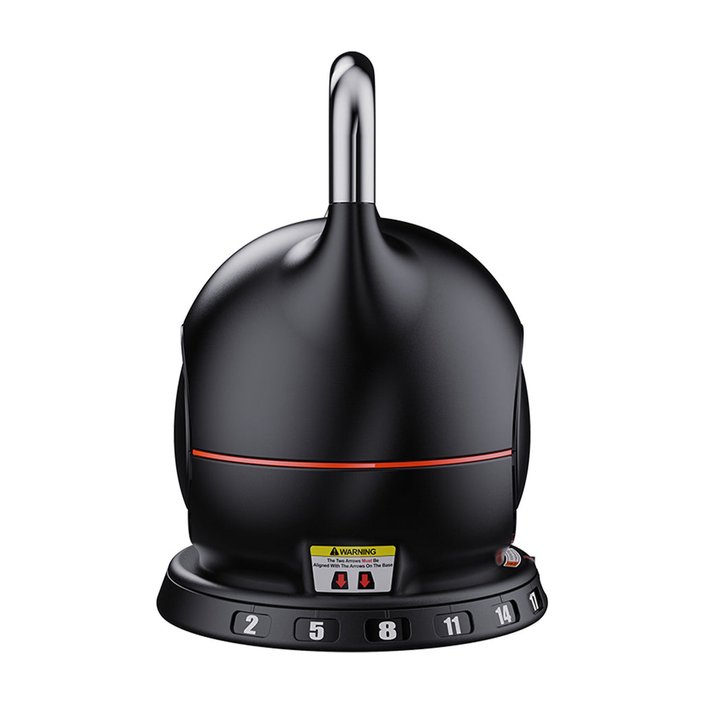 Powertrain Adjustable Kettlebell 20kg 7 in 1 Weight Selection Set w/Quick One Hand Adjustment Secure Locking System