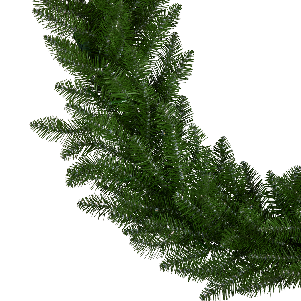 Christabelle 2.74m Christmas Garland with LED Lights Dunhill Shimmer Fir Tree Decoration Ornament