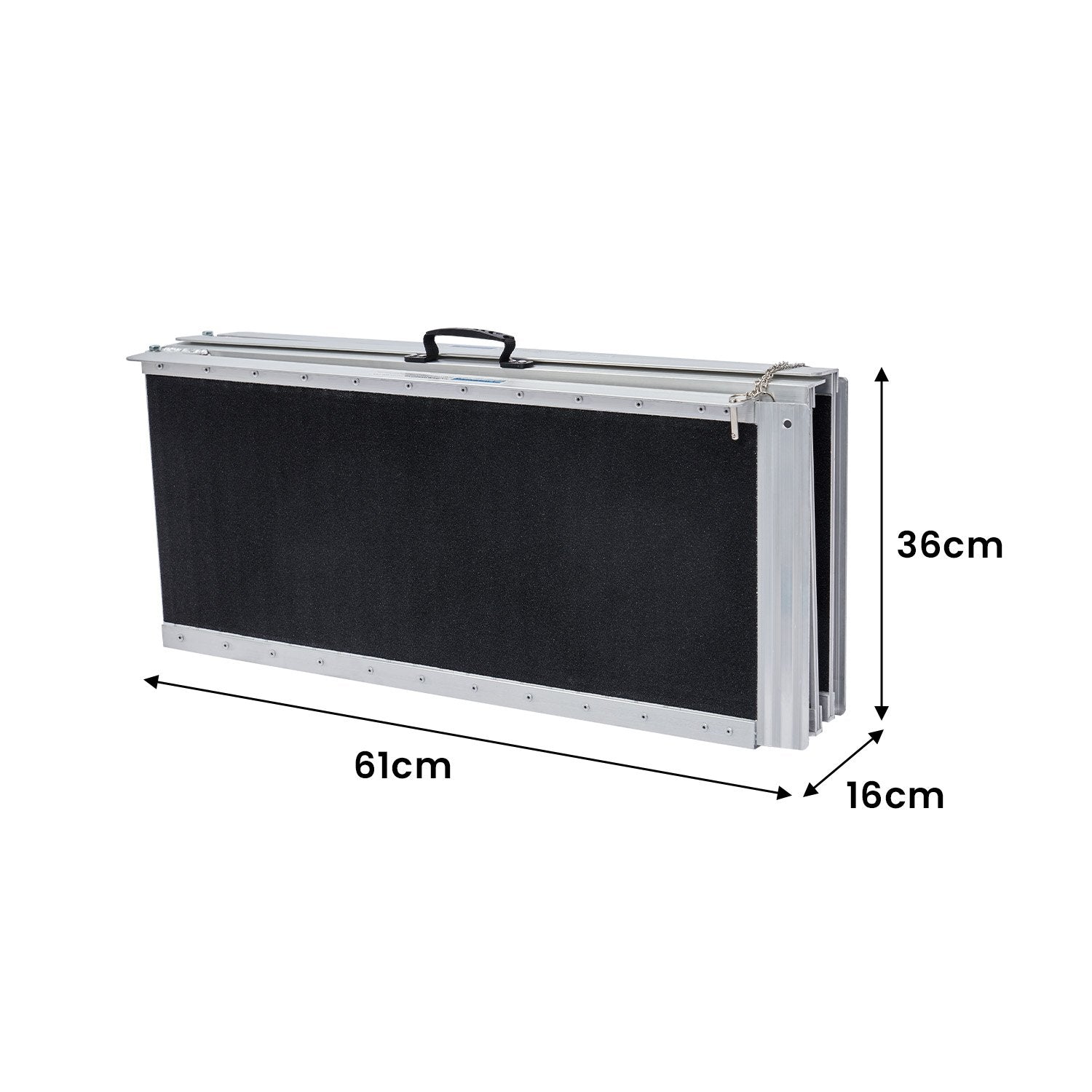 Kartrite Folding Aluminium Wheelchair Ramp 4FT Portable Mobility Access Ramp