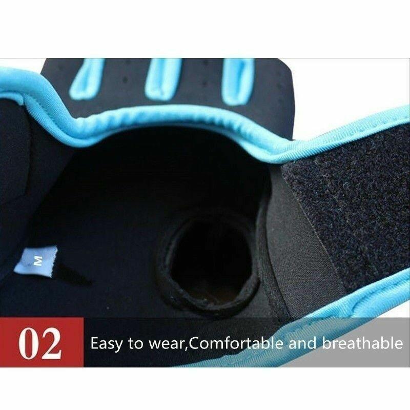 S Size Sports Gloves Weight Lifting Exercise Training Workout Bike Riding Men Women - Black+Grey