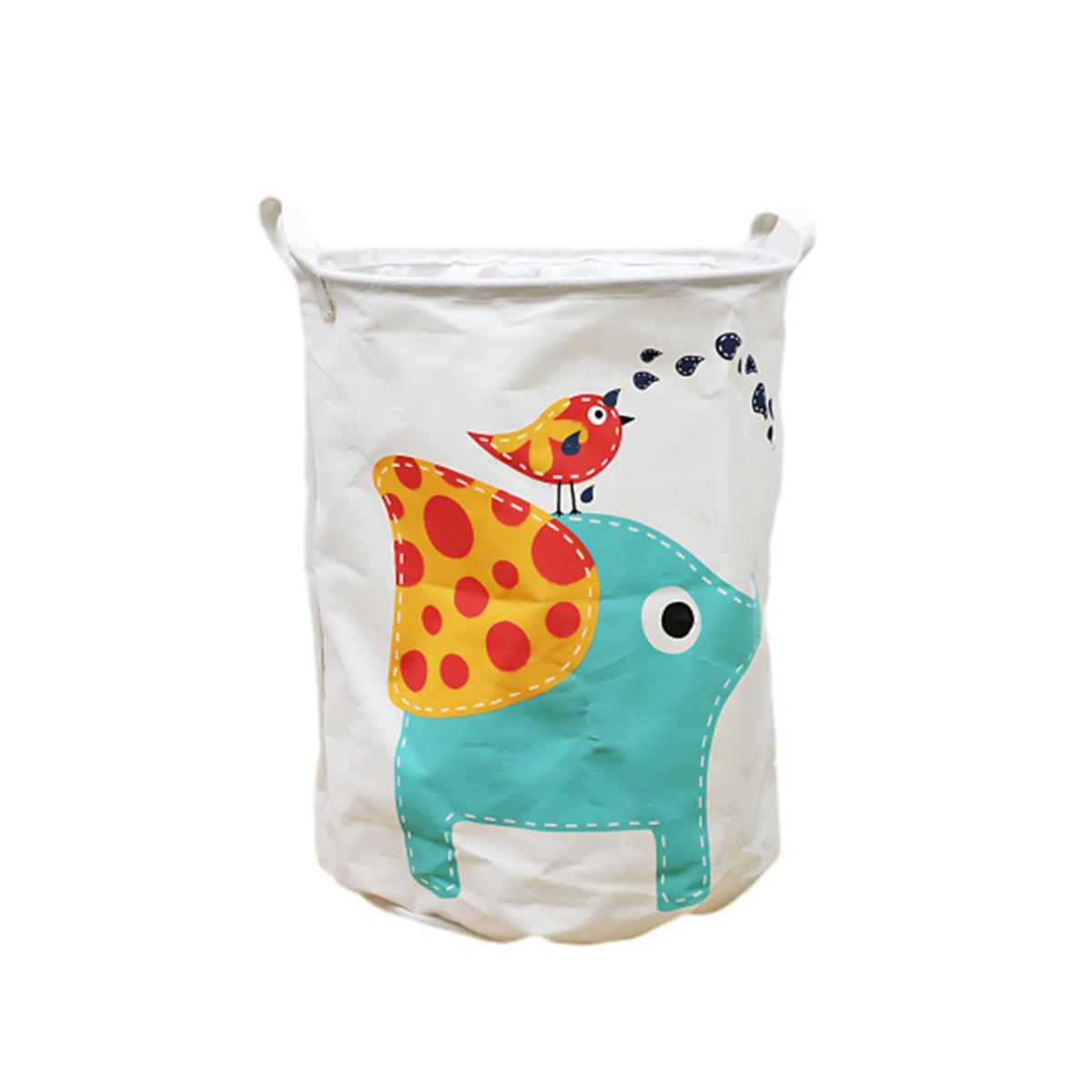 Collapsible Laundry Hamper Basket Storage Clothes Bag Washing Bin Toy Organiser - 02
