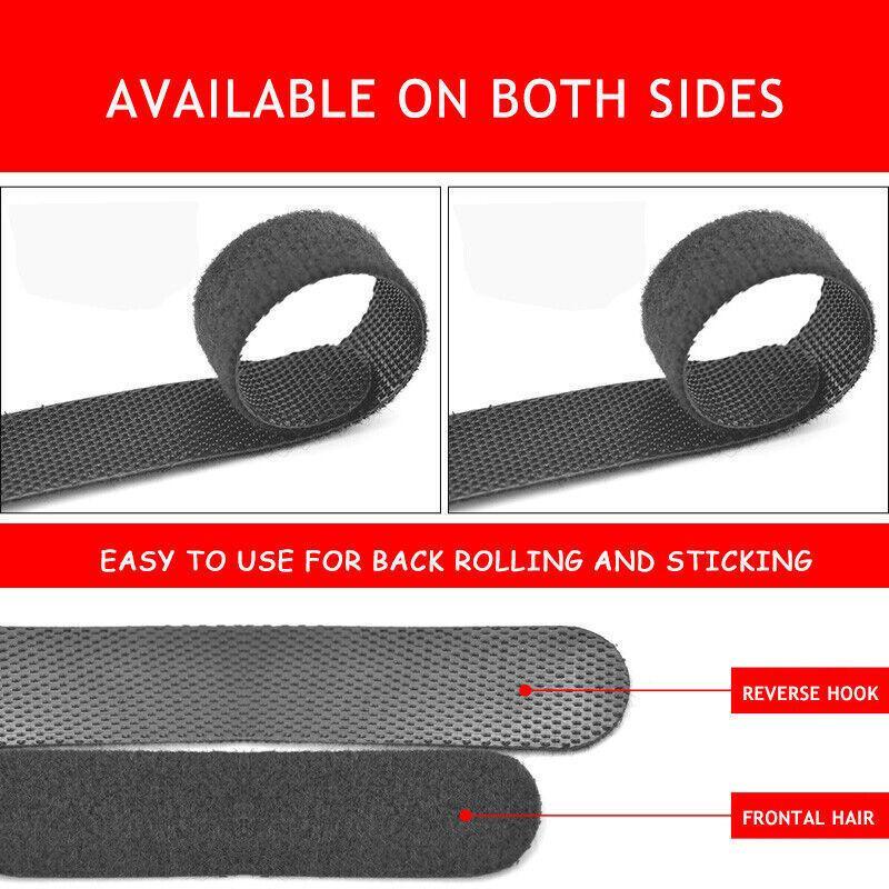 10/20/50PCS Reusable Hook and Loop Cable Ties Nylon Wire Cord Strap Organizer - 250 mm* 50 PCS