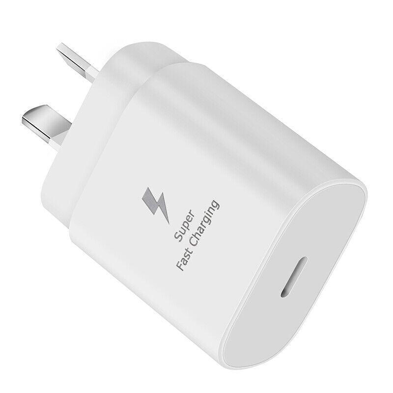 Super Fast Wall Charger For Samsung Galaxy S22 S23 Note 20 Ultra - Charger Only(White)