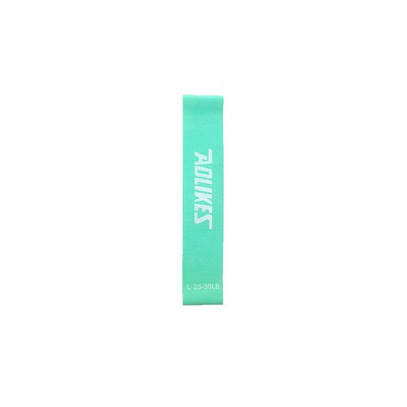 Aolikes Resistance Bands Power Heavy Strength Exercise Fitness Gym Yoga - Green 500*50*0.9 (25-30 lbs)