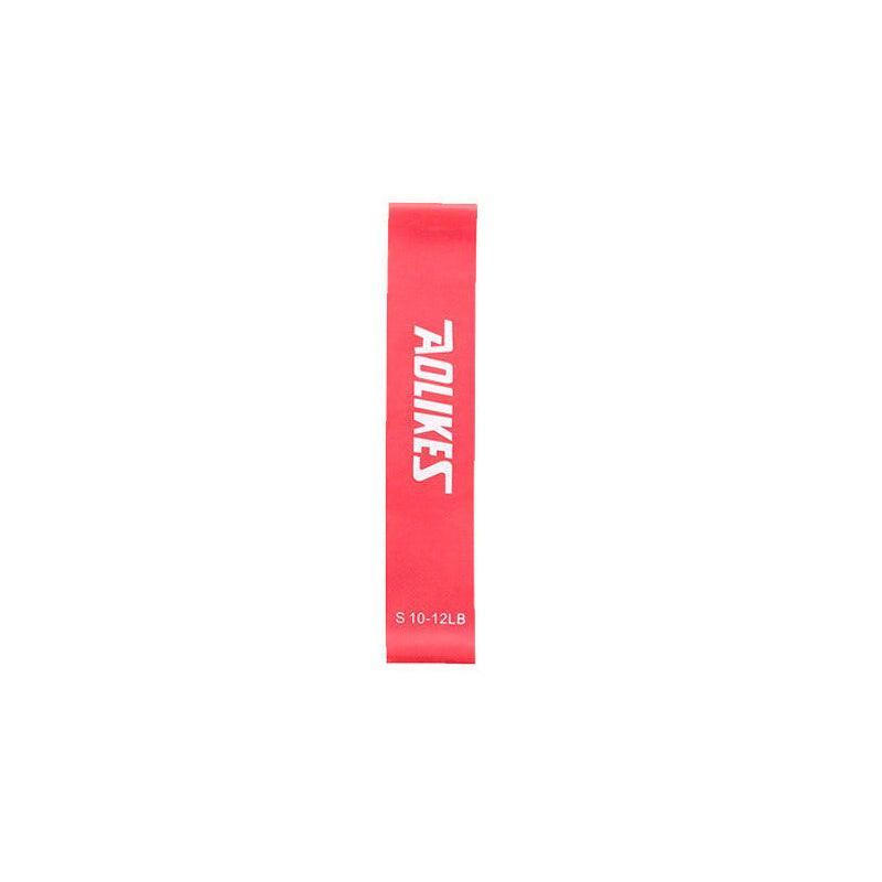 Aolikes Resistance Bands Power Heavy Strength Exercise Fitness Gym Yoga - Red 500*50*0.5 (10-12 lbs)