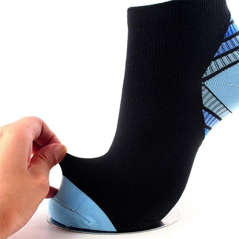 3x Plantar Fasciitis Compression Socks Foot Sleeve Ankle Support Brace Achy S/M - Red