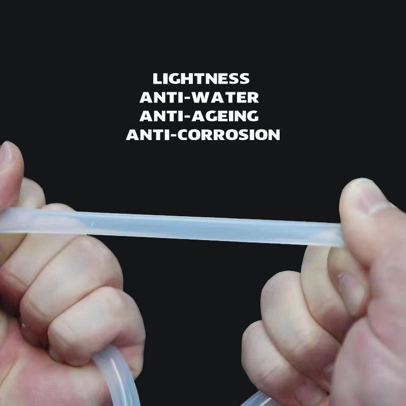 Food Grade Transparent Silicone Rubber Tube Hose Pipe Clear Beer Milk Soft 1M - 5*8mm