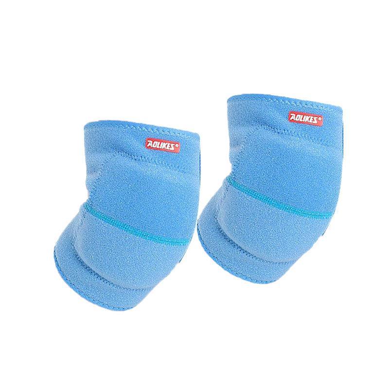 Aolikes Kid Knee Pad Crash Proof Antislip Basketball Skating Protector M Size - Black