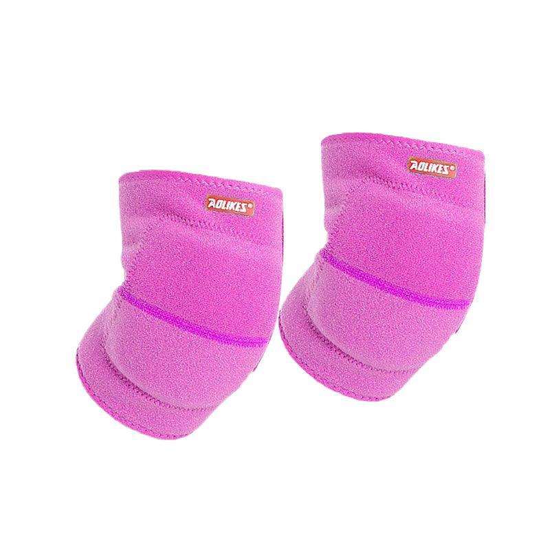 Aolikes Kid Knee Pad Crash Proof Antislip Basketball Skating Protector M Size - Black