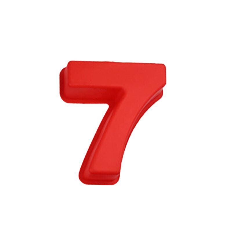 10 Inch Silicone Number Cake Mould Birthday Baking Pan Fondant Tools - 4