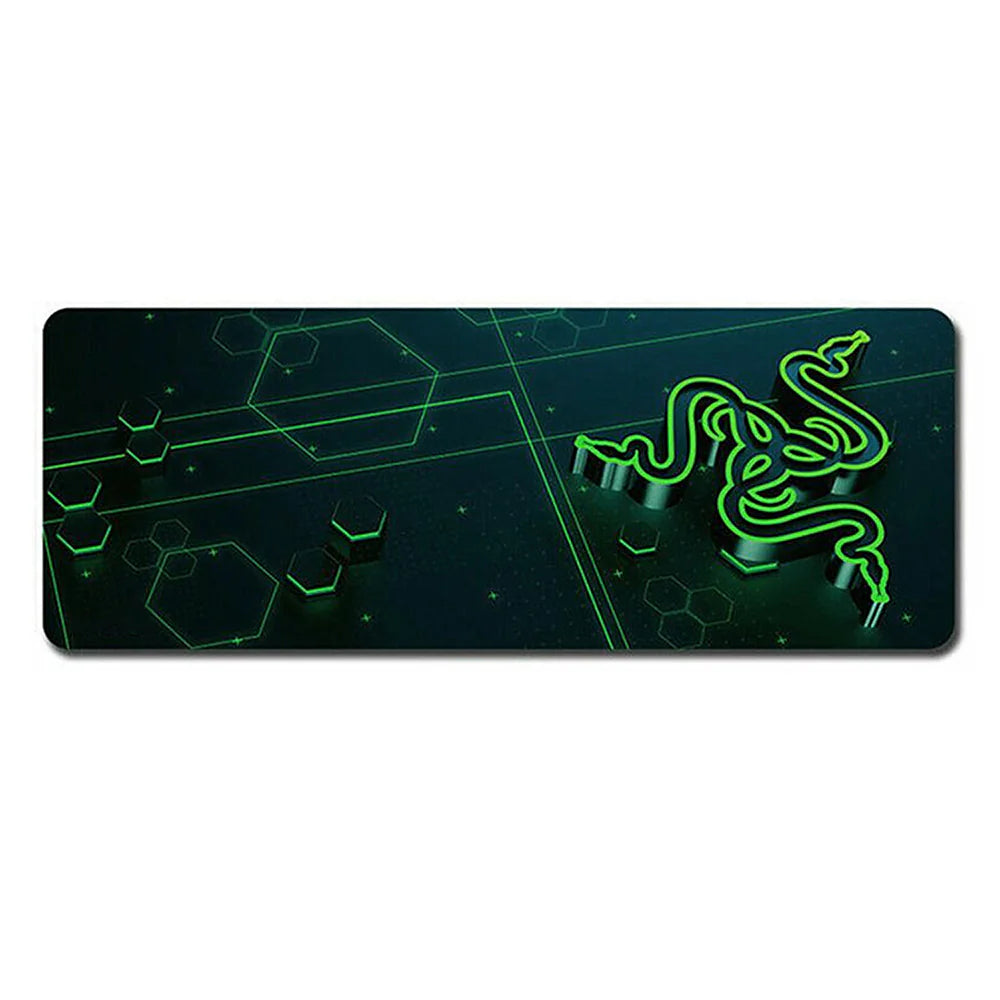 Gaming Keyboard and Mouse Pad Extended Desk Mat 800x300mm Non Slip Base - 01