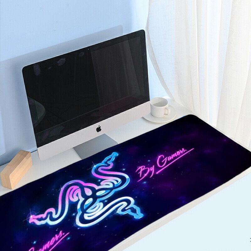 Gaming Keyboard and Mouse Pad Extended Desk Mat 800x300mm Non Slip Base - 14