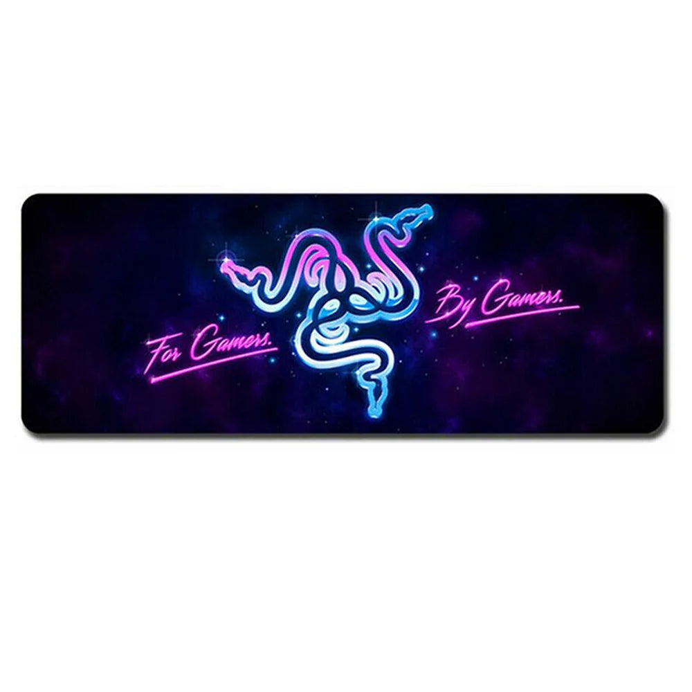 Gaming Keyboard and Mouse Pad Extended Desk Mat 800x300mm Non Slip Base - 14