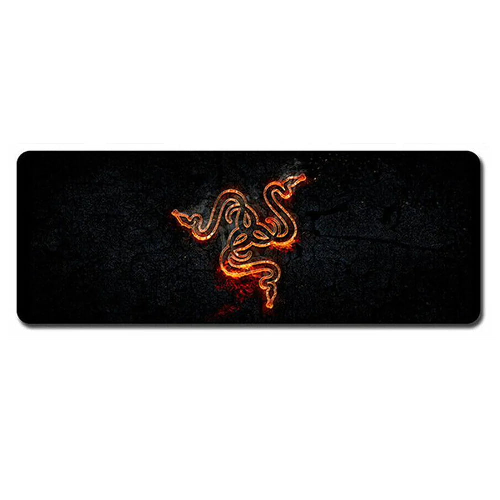 Gaming Keyboard and Mouse Pad Extended Desk Mat 800x300mm Non Slip Base - 18