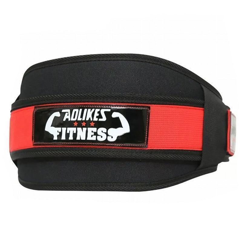 Fitness Weight Lifting Belt Barbell Dumbell Training Back Support Men Women M - Yellow-M