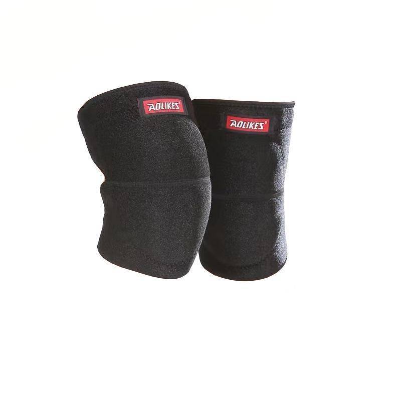 AOLIKES® Knee Pad Crashproof Antislip Brace Leg Sleeve Protector Guard Support M - Grey M *1 Pair
