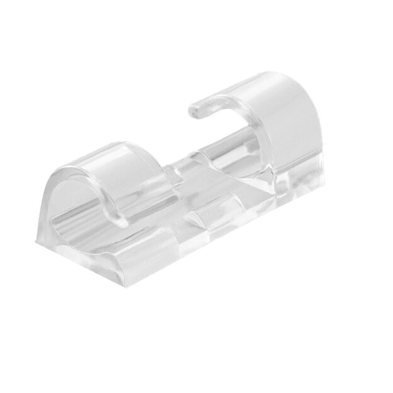20PCS Cable Clips Management Holder Cord Wire Line Organizer Self-Adhesive M - M Size - White x 20 PCS