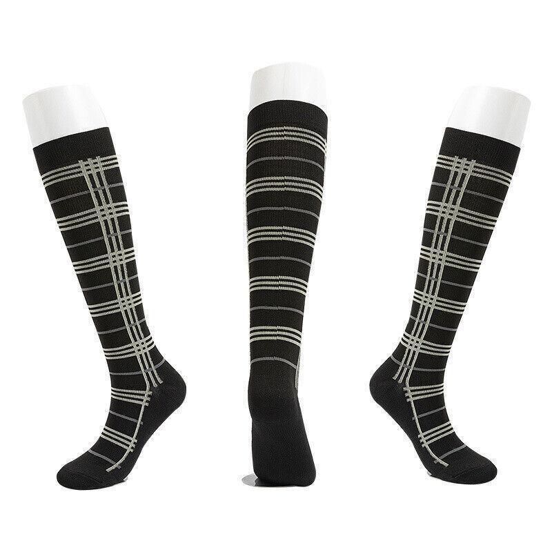 S/M Size Compression Socks Women Men Adult Medical Nursing Travel Stocking - Streamer