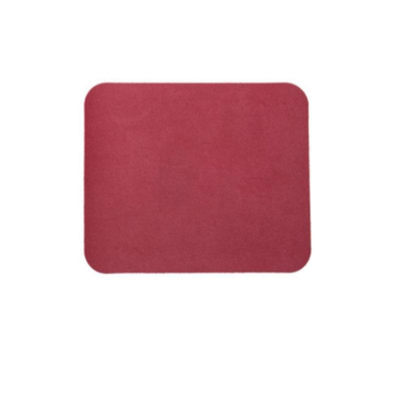 Leather Mouse Pad Gaming Waterproof Desk Mat 25 x 21cm Anti Slip - Black