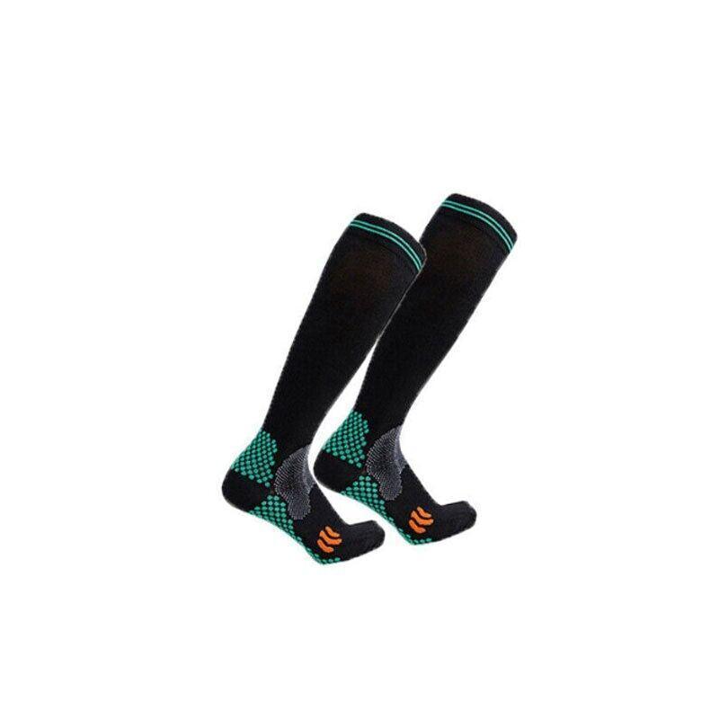 Compression Socks Miracle Copper Anti Fatigue Unisex Travel DVT Comfort 2XL - 1Pair  White