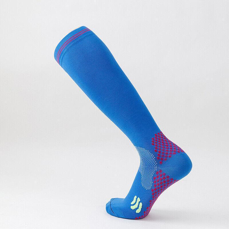 Compression Socks Miracle Copper Anti Fatigue Unisex Travel DVT Comfort 2XL - 1Pair  Blue