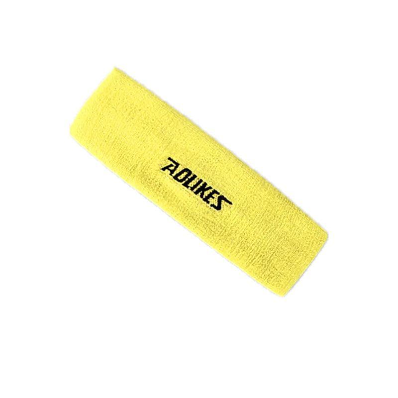 Aolikes Headbands Sweatband Cotton Hair Gym Yoga Stretch Sport Sweat Band - Green