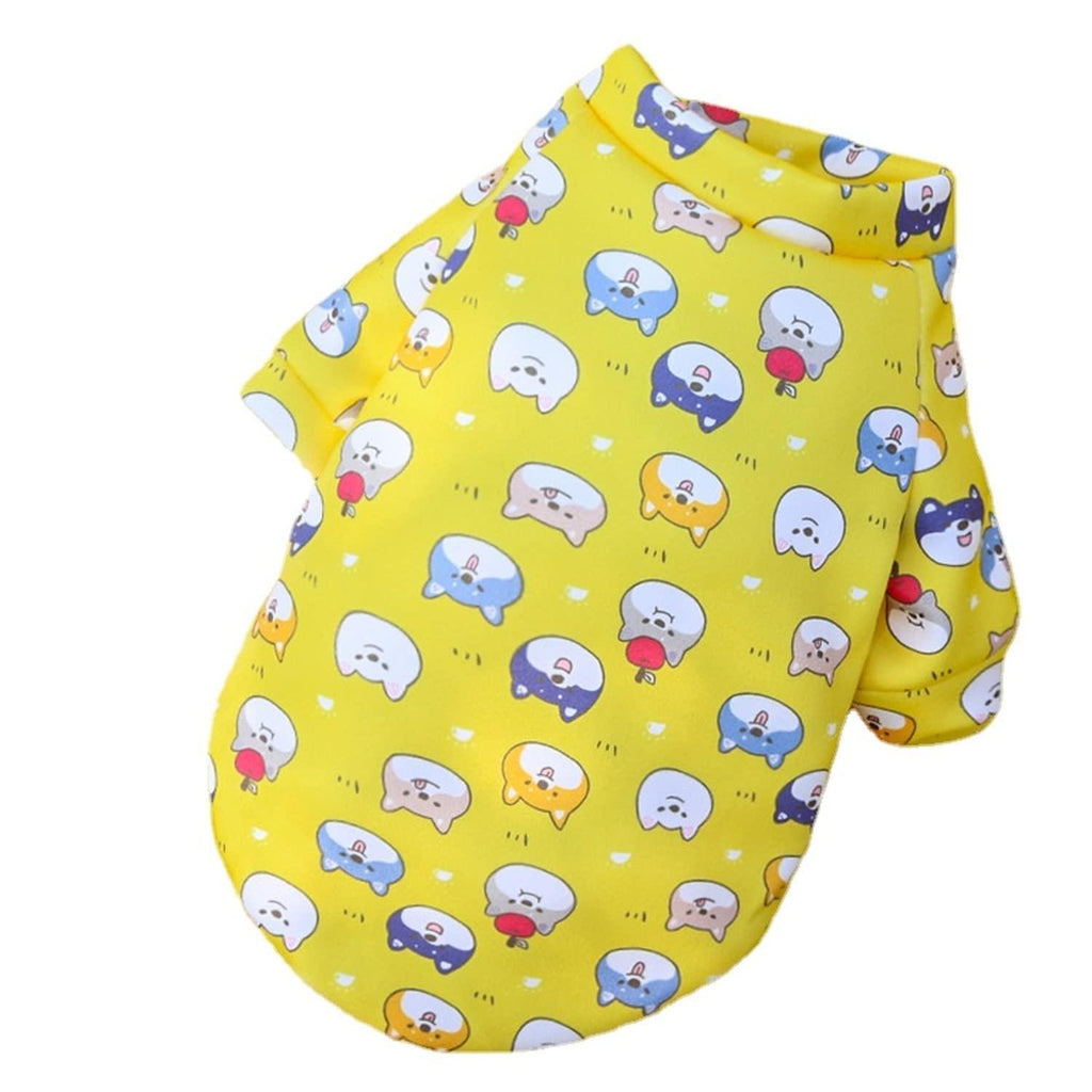 XL Size Cute Pet Dog Warm Jumper Sweater Clothes Cat Knitwear Knitted Coats Winter - Blue Rabbit