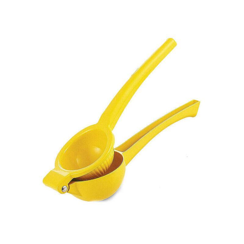 Premium Quality Metal Lemon Squeezer Handheld Juicer Presser Citrus Juice Lime - Red