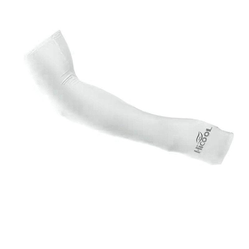 3 Pairs Cooling Sport Arm Stretch Sleeves Sun Uv Protection Covers Cycling Golf - Grey × 3 Pairs