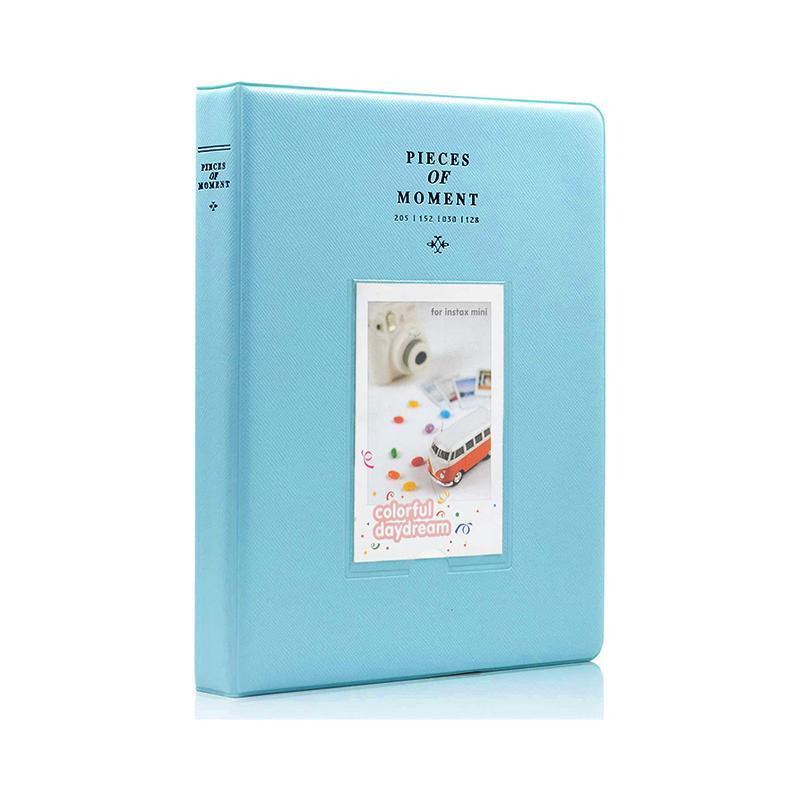 128 Pockets Album Case Storage For Polaroid Photo FujiFilm Camera Film - Pink