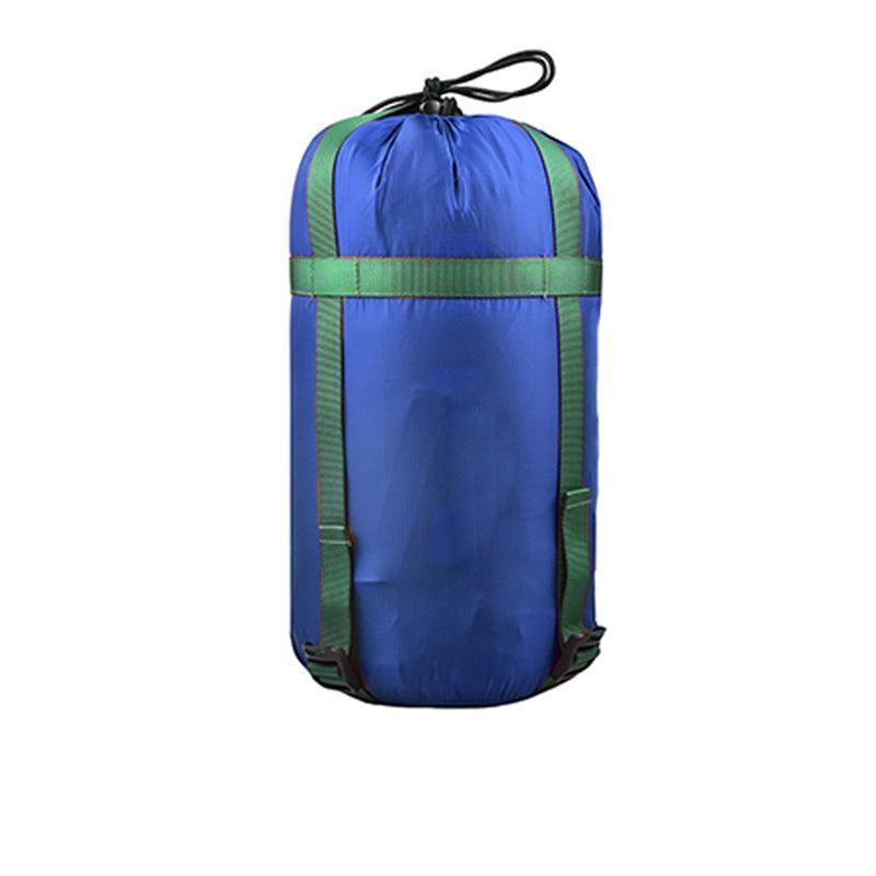 Camping Sleeping Bag Compression Sack Waterproof Outdoor Storage Bag - Wine Red