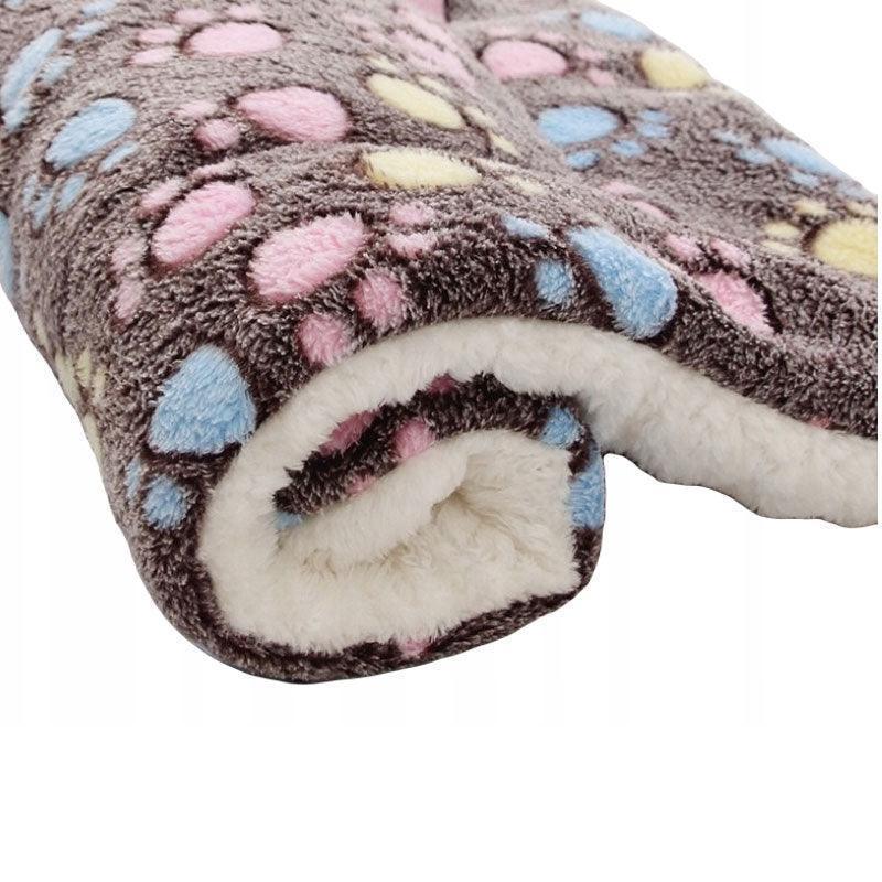M Size Puppy Dog Cat Cushion Mattress Blanket Bed Soft Warm Pet Pad Winter Kennel House - Pink Bear