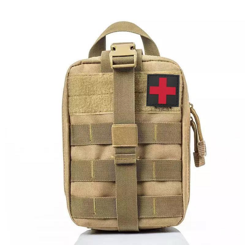 Tactical Molle Rip Away Emt Ifak Medical Pouch First Aid Kit Utility Bag Au Send - Grey Camouflage