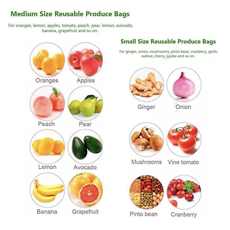 50X Fruit Net Bags Agriculture Garden Vegetable Protection Mesh Insect Proof - 25*35 (50 PCS)