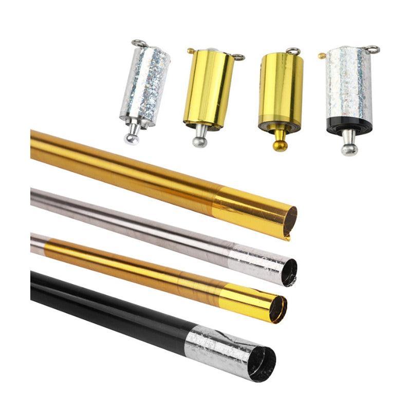 Magic Telescopic Portable Martial Arts Metal Pocket Staff Pocket 110Cm-150Cm - Silver 1.1M