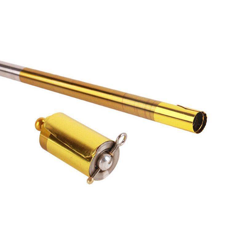 Magic Telescopic Portable Martial Arts Metal Pocket Staff Pocket 110Cm-150Cm - Gold 1.3M