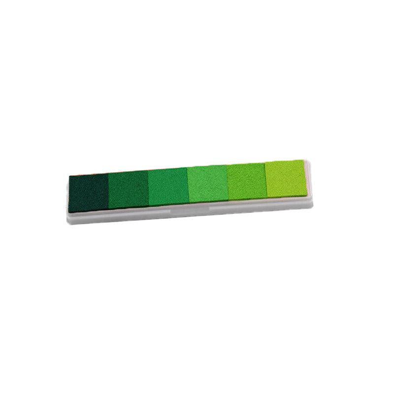 Gradient Color Ink Pad Inkpad Rubber Stamp Water Based Diy Finger Print 10 Colours - C2