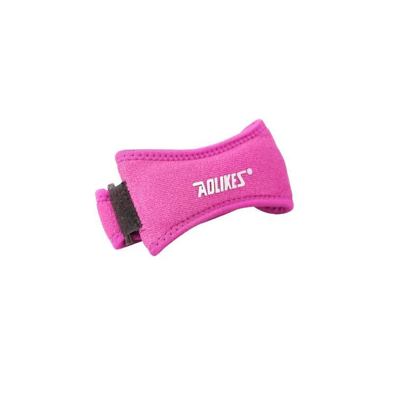Aolikes Knee Strap Patella Jumper Gel Runner Tennis Sports Brace Support - Blue