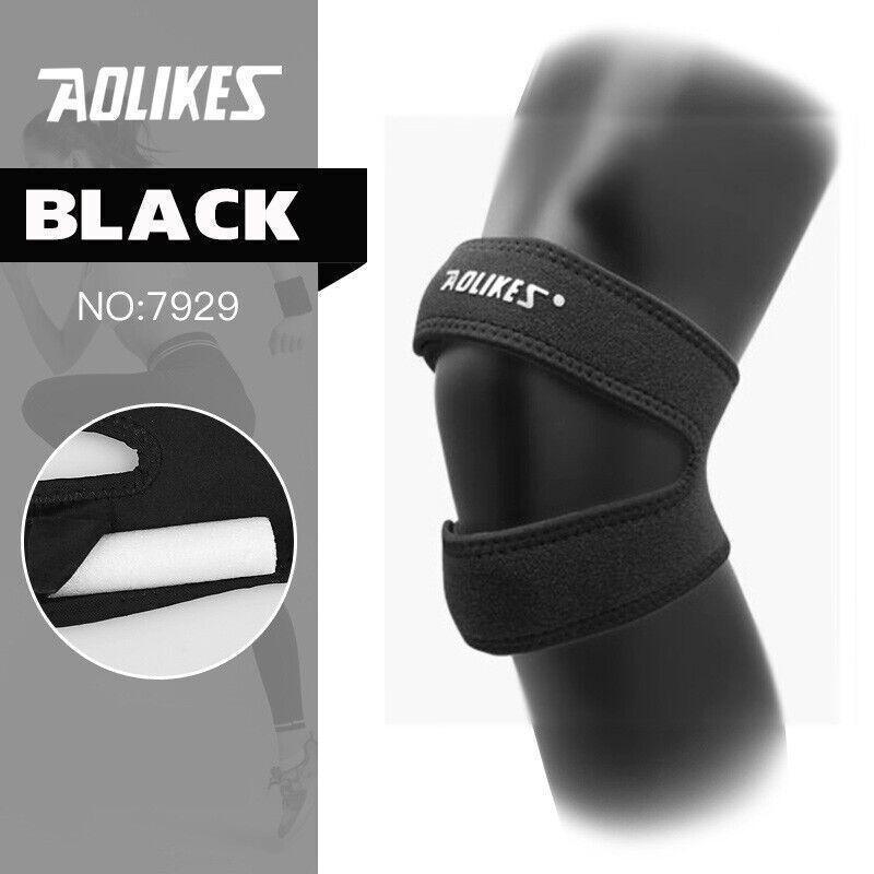 Knee Strap Running Jumper Patella Gel Support Brace Sport Protector Wrap Men - Pink *1 Unit