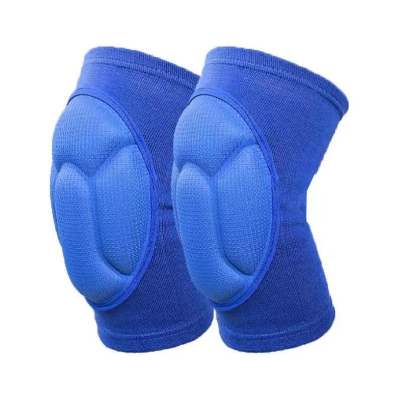 Aolikes Knee Pad Crashproof Antislip Brace Leg Sleeve Guard Protector Support - Black*1 Pair