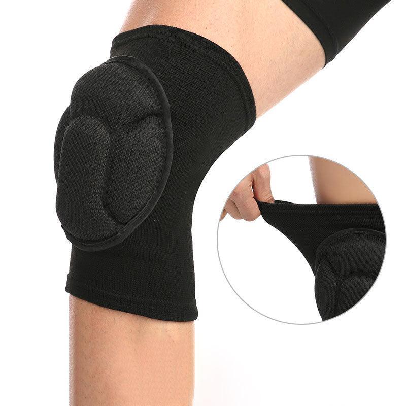 Aolikes Knee Pad Crashproof Antislip Brace Leg Sleeve Guard Protector Support - Blue*1 Pair