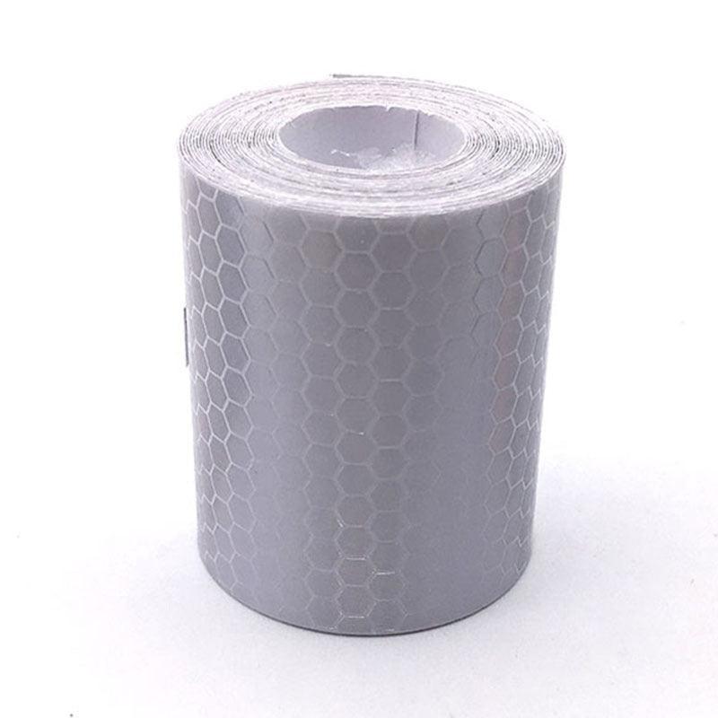 3m Reflective Warning Tape Adhesive Sticker Roll for Car Truck Strip Marking Use - Yellow