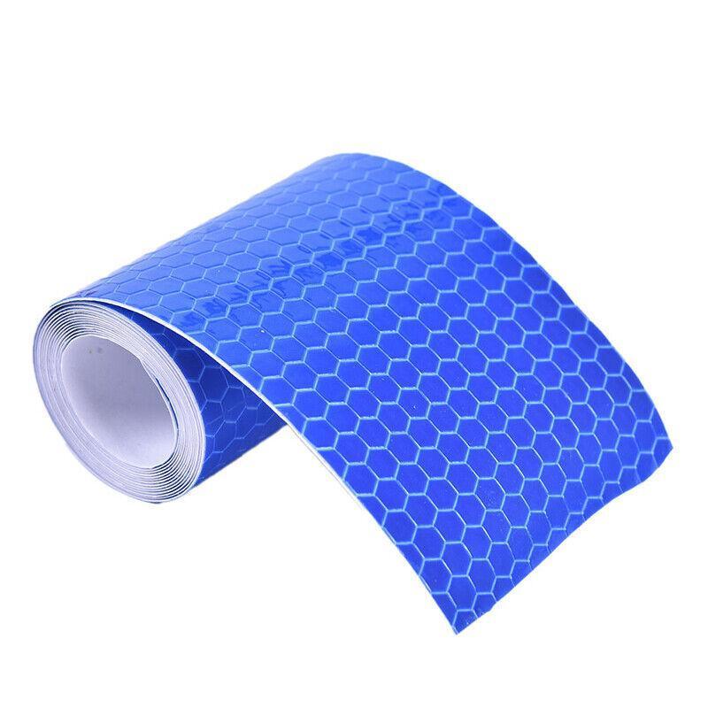3m Reflective Warning Tape Adhesive Sticker Roll for Car Truck Strip Marking Use - Fluorescent Yellow