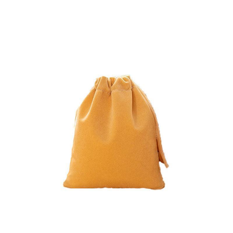 50X Small Velvet Cloth Drawstring Bags Gift Bag Jewelry Ring Pouch Earring Favor 7x9 - Purple