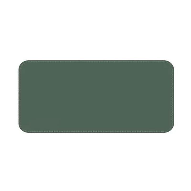 60*30Cm Leather Mouse Pad Gaming Waterproof Mousepad Desk Mat Anti-Slip Rubber - Black