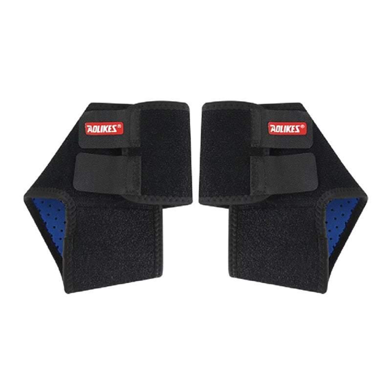 M Size Aolikes 1Pair Support Pads Guard Kids Children Ankle Brace Wrap Protection - Rose Red