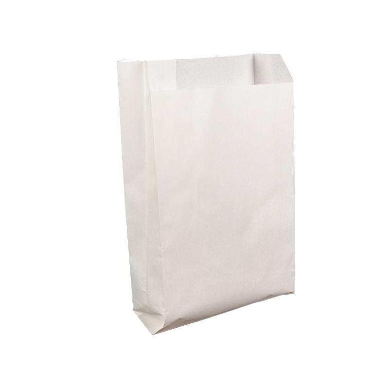 1000PCS Oil-proof Takeaway Paper Bags for Premium Takeout Supply - Smiling faces-23*13*7cm
